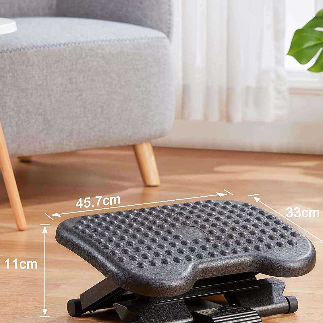 办公室垫脚凳脚踏凳板儿童学生搁脚桌下升降可调节电竞踩脚垫新款