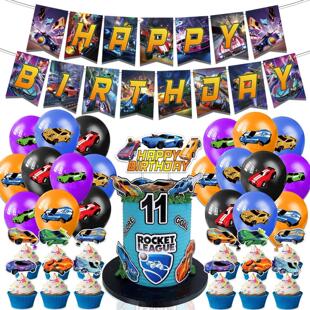 League Ban The Rocket Decoration Balloon Party Game Birthday