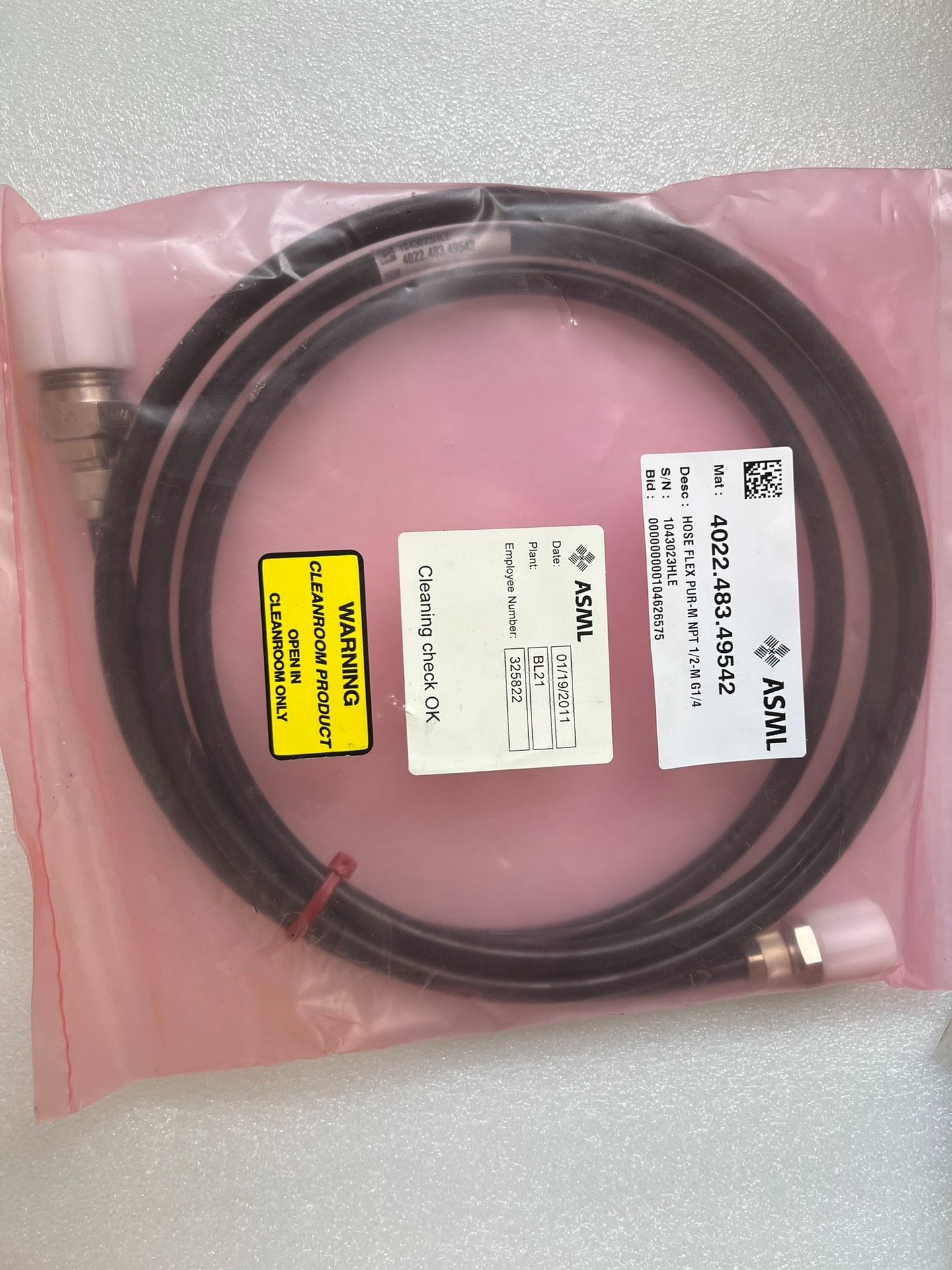 全新未拆封未使用ASML   4022.483.49542光