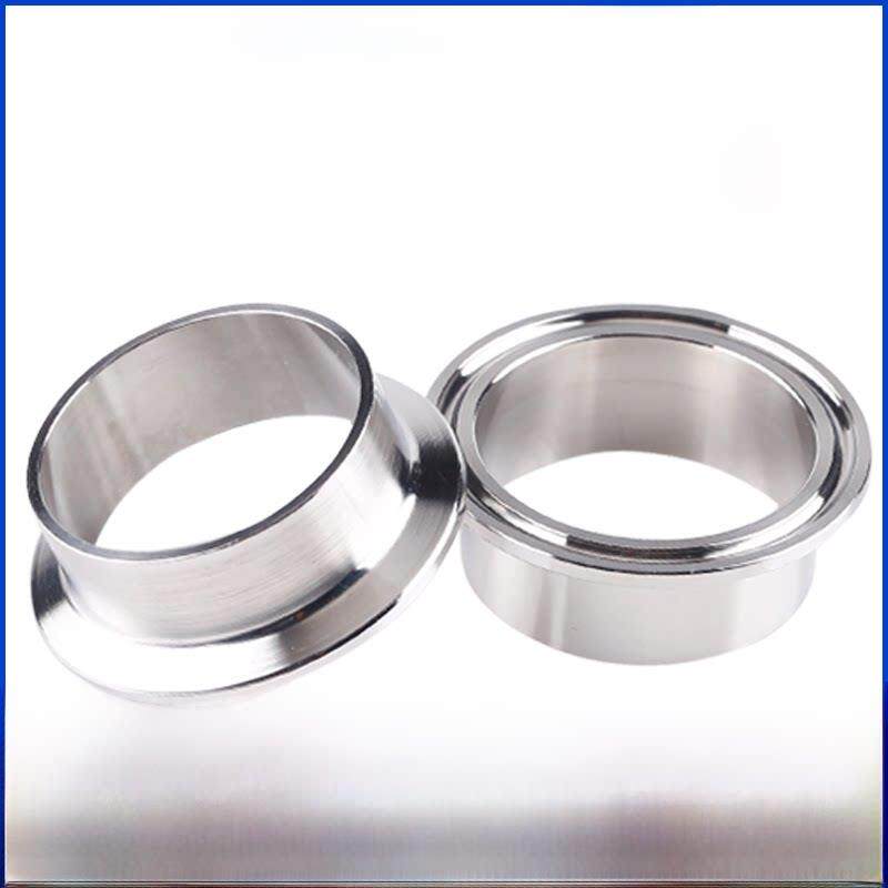 科权304不锈钢卫生级快装接头卡箍快卡法兰端头快速连接焊接卡盘