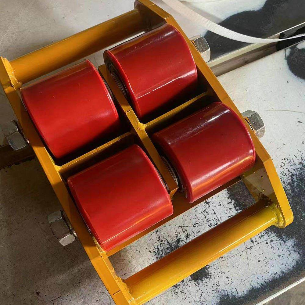 重型设备移位器坦克搬运车万向轮工厂机床重物地牛坦克搬运地滚轮