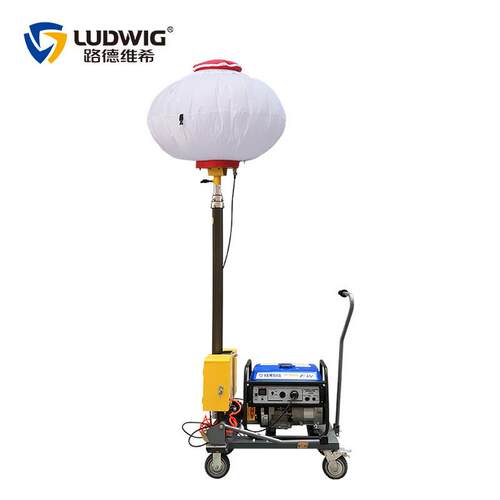 P201/1000W金卤月球灯小型移动照明灯塔车应急抢险工作灯发电机