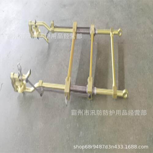 高空防护自锁式软梯电力施工自动闭锁软梯ZF011107带滑轮绝缘软梯