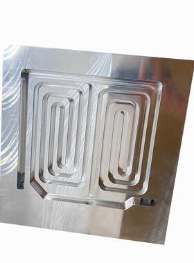 冷加工真空钎焊水冷板水液UWN体冷却擦板扩板散焊摩可定做