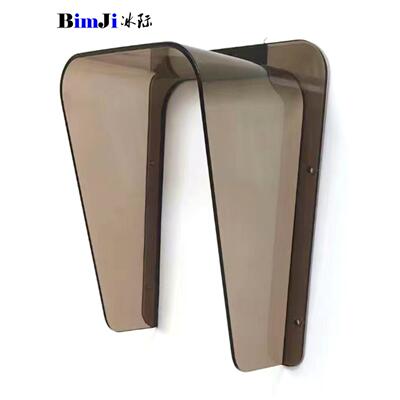 黑棕色透明色雨盖门禁机防水盖楼宇对讲雨盖防尘防晒盖