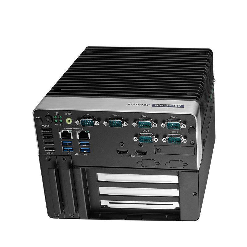 ARK-3534C 研华无风扇工业工控机 支持12-13代处理器 3个扩展卡槽
