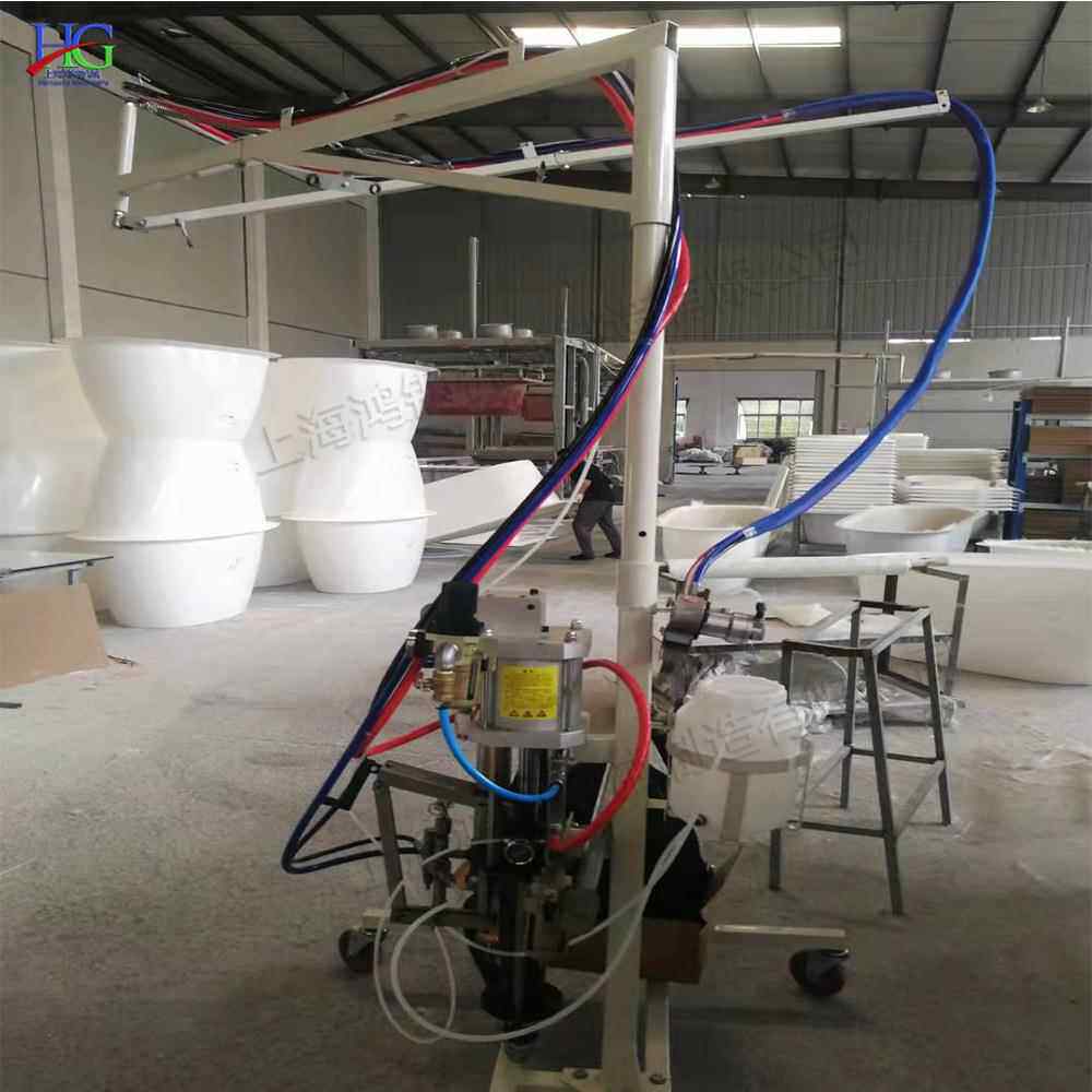 璃钢树脂喷玻涂机工业腐喷璃涂机防DIG气动玻钢喷涂机