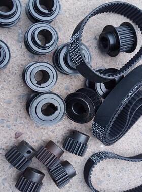 木工雕刻机皮带HTD550-5M/5M550齿条机310-5M/5M310步进皮带5M285