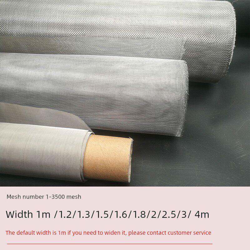 筛网304不锈钢过滤器6-3500目工业网加厚超细测试网800目