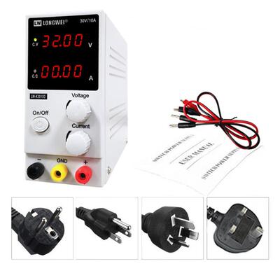 稳流电源K3010D龙威30V10A充电LED测试可调直流稳压电源