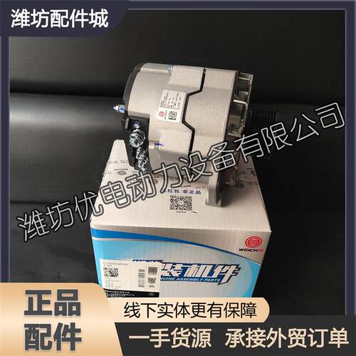 潍柴动力WP10斯太尔WD10柴油发动机配件原厂612600090506发电机