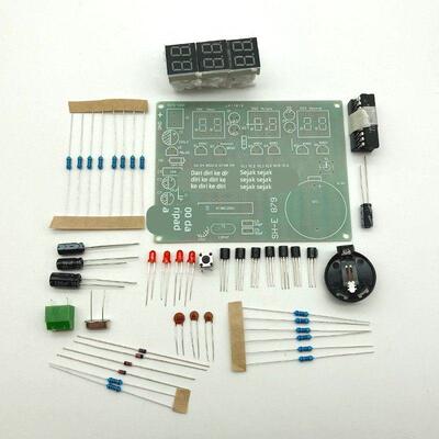 AT89C2051 六位数字钟套件 时钟套件 电子钟套件 散件 879