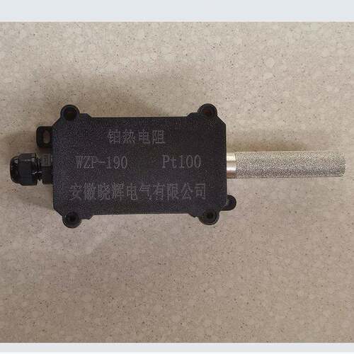 WZP-190铂热电阻分度号PT100探头无孔密闭渗透型