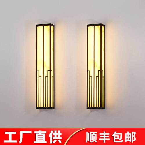 户外壁灯防水新中式室外工程门柱灯庭院灯酒店外墙小区别墅大门灯