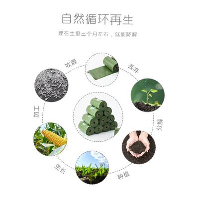 Pet Waste Bag Holder Dispenser Biodegradable Dog Poop Bags