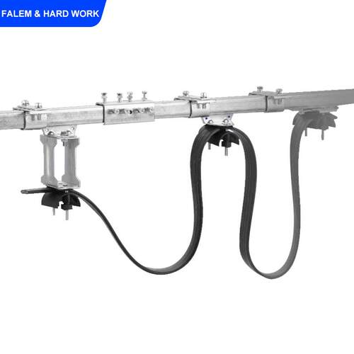 FALEM&HARD WORK 单极W型绝缘 安全滑触线 电源供电器800A