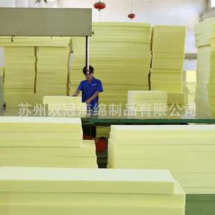 按需加工飄窗墊海綿 廠家直銷(xiāo)沙發(fā)海綿 8035A高密度淺黃色海綿