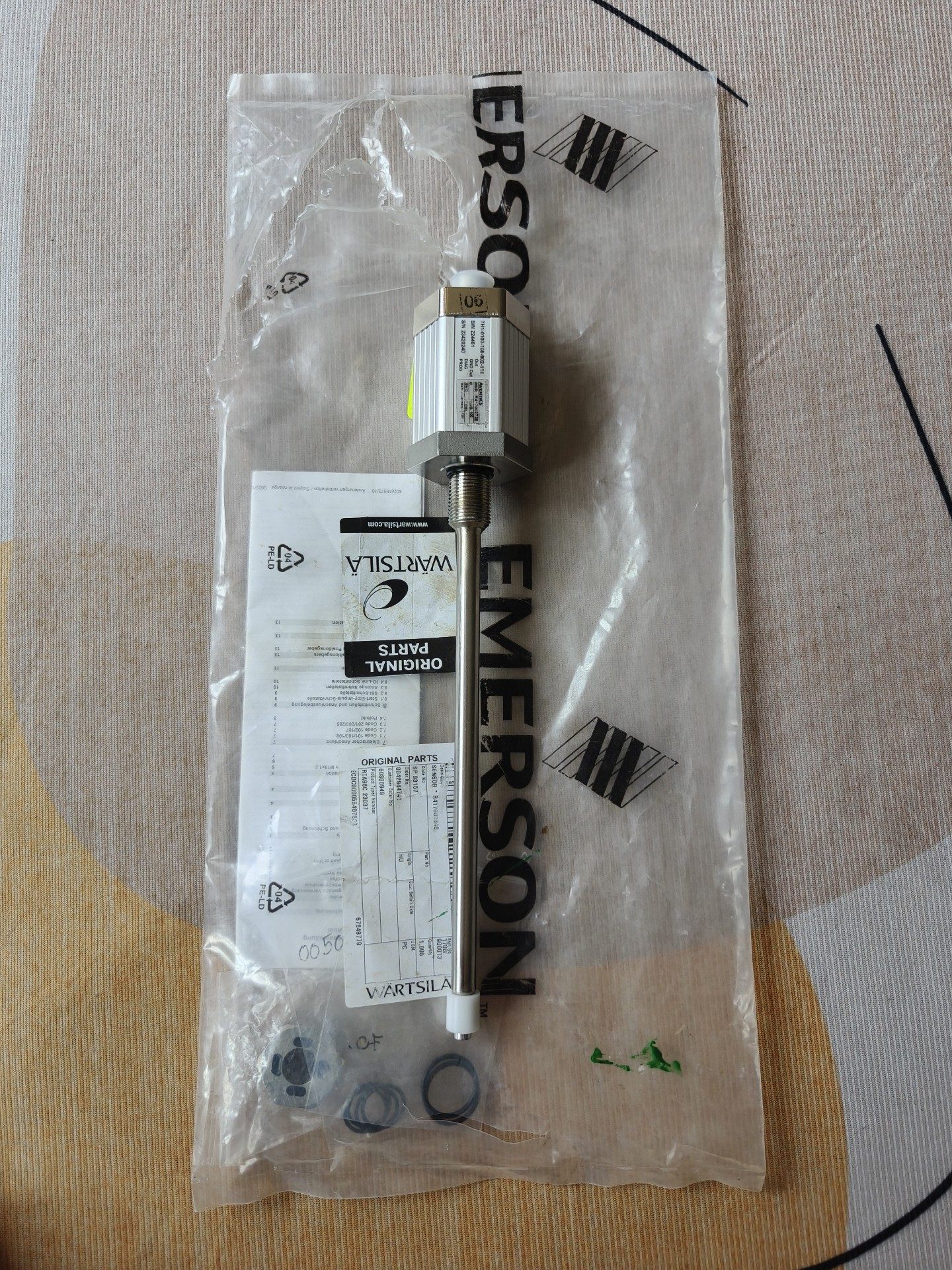 【现货速发】AVENTICS位移传感器，瓦锡兰柴油机用，TH