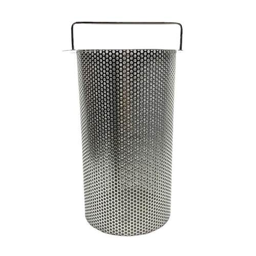 304冲孔过滤桶冲孔管提篮式过滤器双层不锈钢过滤筒耐腐蚀