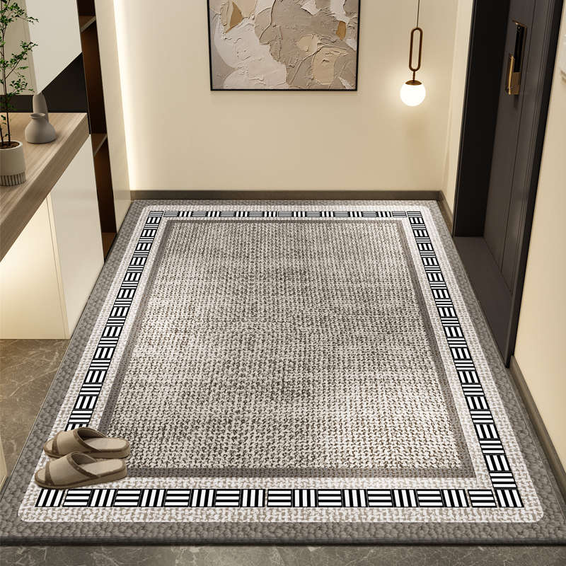 仿剑麻菠萝圈地毯加厚玄关门厅入户门大门口地垫耐脏易打理防滑