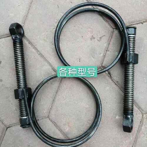散装水泥罐车配件 打灰管卡子罐车抱箍钢筋卡子丝杠卡子钢圈卡子