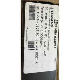 0.25um 7554 0.25mm议 30m lMS 岛津气相谱色柱221 59Si