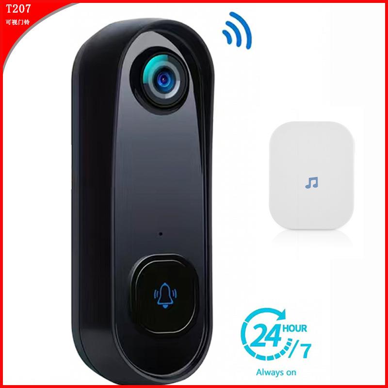 TUYA可视门铃智能wifi对讲门铃低功耗监控门铃语音对讲无线门铃