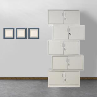 文件柜钢制资料柜分体五节档案柜铁皮柜收纳柜办公收纳加厚