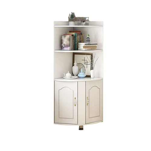 角柜简约现代客厅三角置物架北欧风拐角边角储物柜墙角多功能柜子