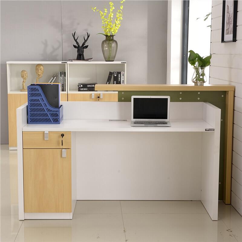 定制前台前收银台公司桌接待台台酒店柜台服务迎宾台简约台现代