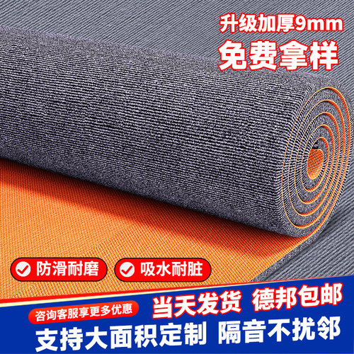 楼层隔音地毯加厚专业减震家用超强吸音防震运动防滑卧室房间地垫