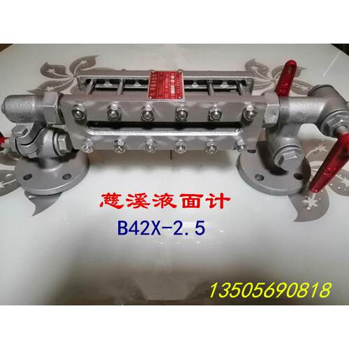 慈溪液面计 B42X-2.5 锅炉平板水位计 板式液位计 国星 锅炉配件