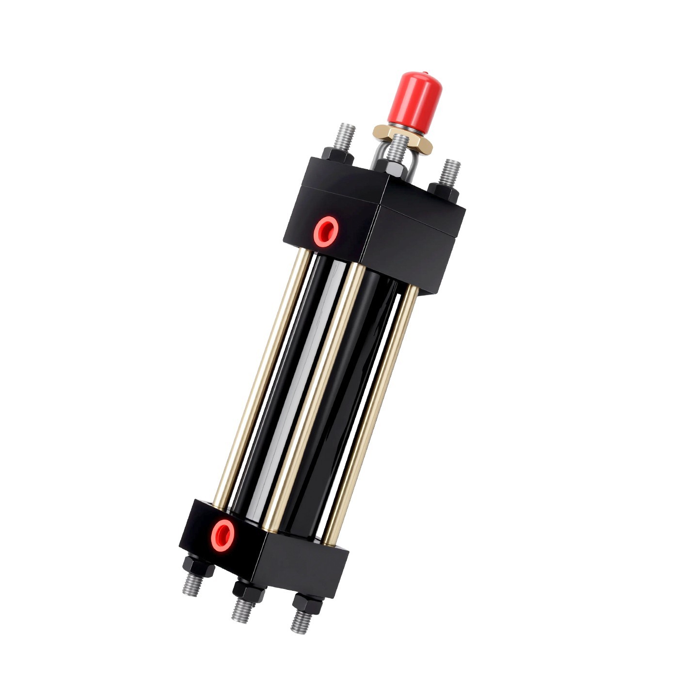 HOB重型液压油缸升降拉杆式液压缸缸径40-125高压伸缩双向活塞杆