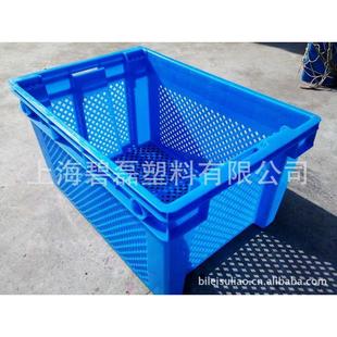 398 周转箱全新料525 塑料周转筐 310 错位筐