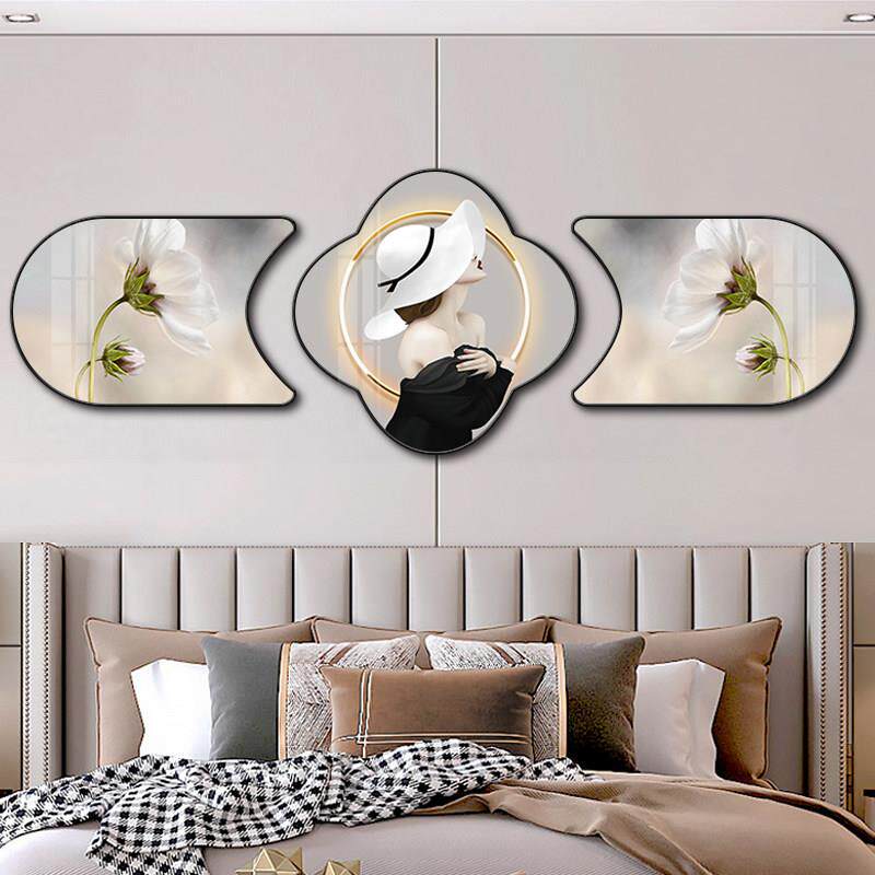 高级感高档卧室床头装饰画 画房间主卧客厅沙发背景墙挂画 画新款