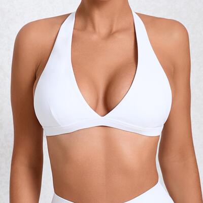 Women Inbarely Plunge Bralette V Unlined Triangle Padding