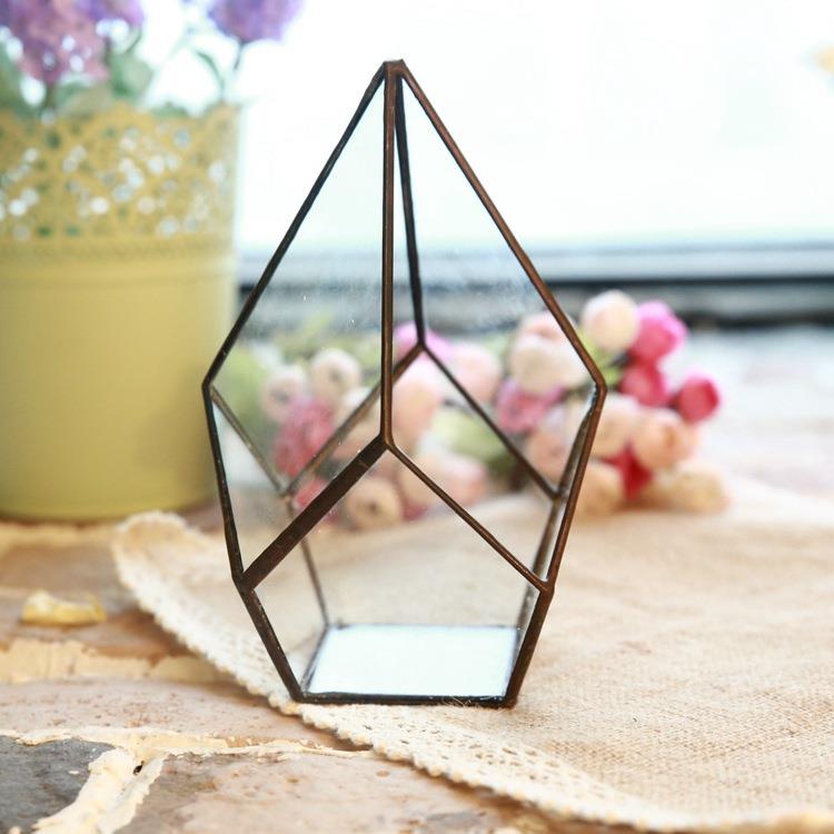 园艺 DIY 玻璃花房 艺术盆景花器 多肉花盆 苔藓微景观器皿 摆件