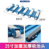 游泳池加重吸尘器水下吸配件手动清洁盘机污头污带吸毛刷鱼池污吸