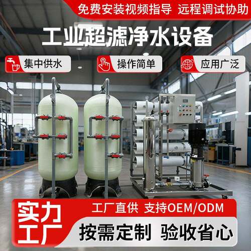 工业大型ro反渗透设备食品饮料水处理去离子水设备全自动净水系统