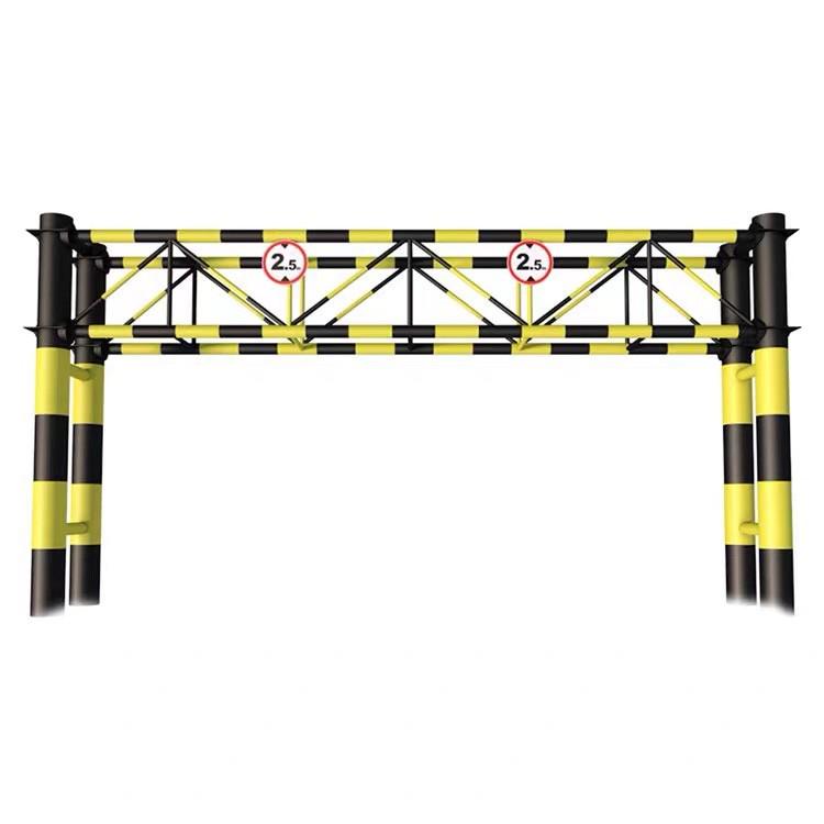 高速公路路跨ETC限高架 镀锌喷漆限高架龙门架 热镀锌固定限高架