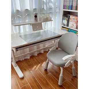 well大白桌学习桌正品儿童倾斜桌学习桌学生书桌实木可升降桌椅套