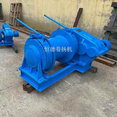 行头星离NLB合手电刹卷扬机源直供打井拉木材速用快溜放柴油动卷