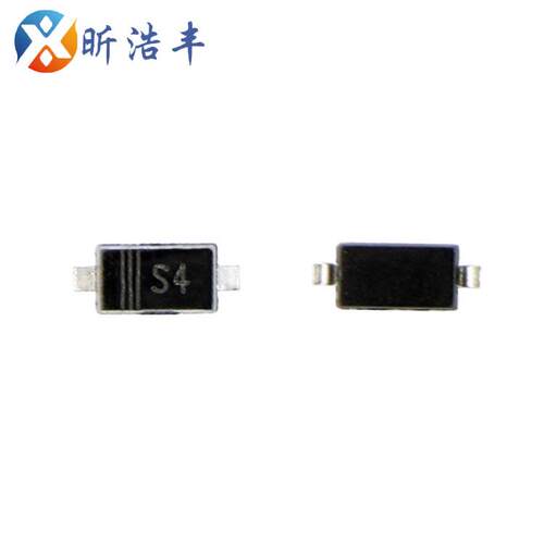 肖特基二极管1N5819W S4 SOD-123 1206贴片二极管丝印S4 现货库存