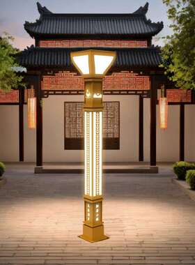 led户外造型灯城市公园亮化氛围中华灯街道草坪景观灯3米庭院灯