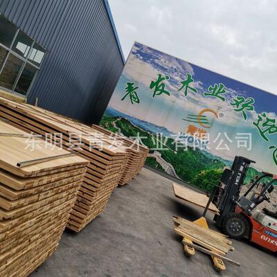 厂家长期供应碳化杨木拼板 莎丽格实木板 优质碳化板高温沙比利