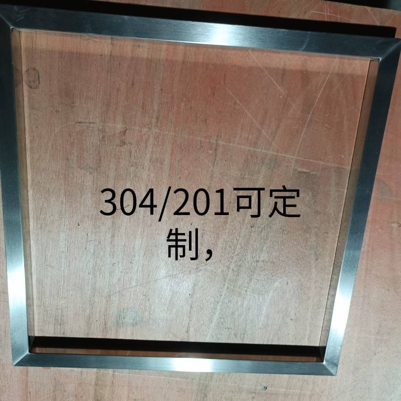 不锈钢方管方框架子全部满焊不留死角矩形钢材304加厚材质可打孔