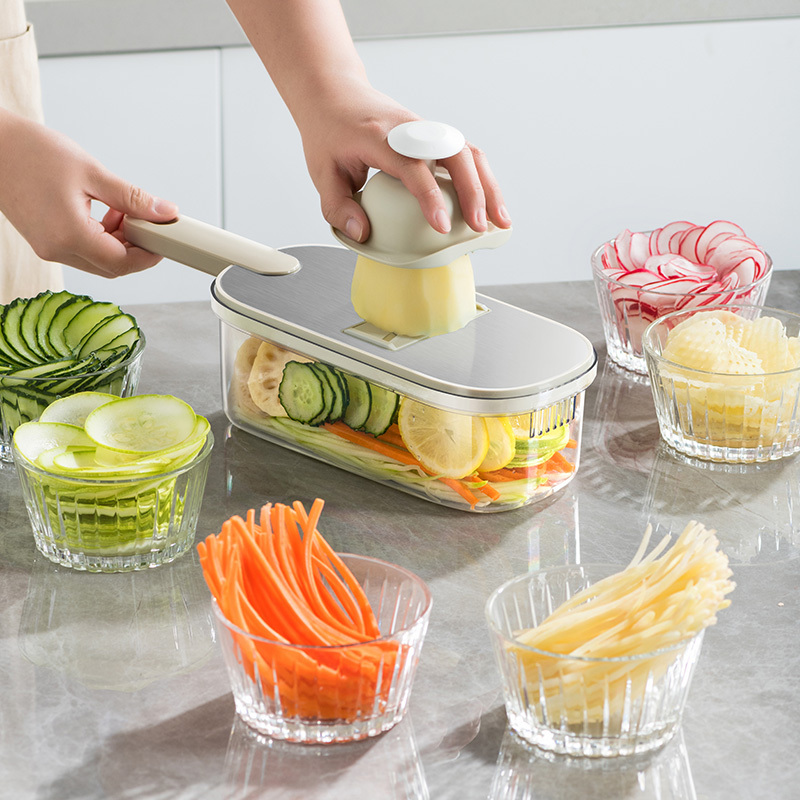 多功能切菜器削土豆黄瓜丝刨丝器切菜机擦丝神器家用厨房切丝神器