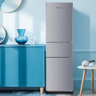 上菱冰箱三开门两门风冷无霜家用大容量中小型租房宿舍用低噪节能