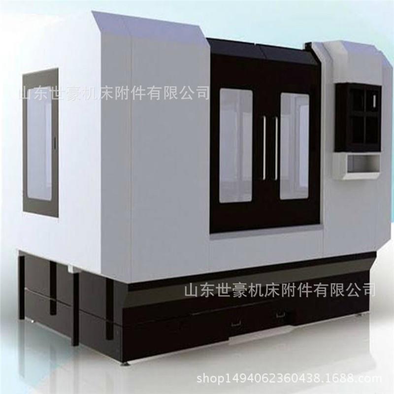 静电喷涂机床外防护罩加工中心钣金外壳防尘防铁屑外壳制作