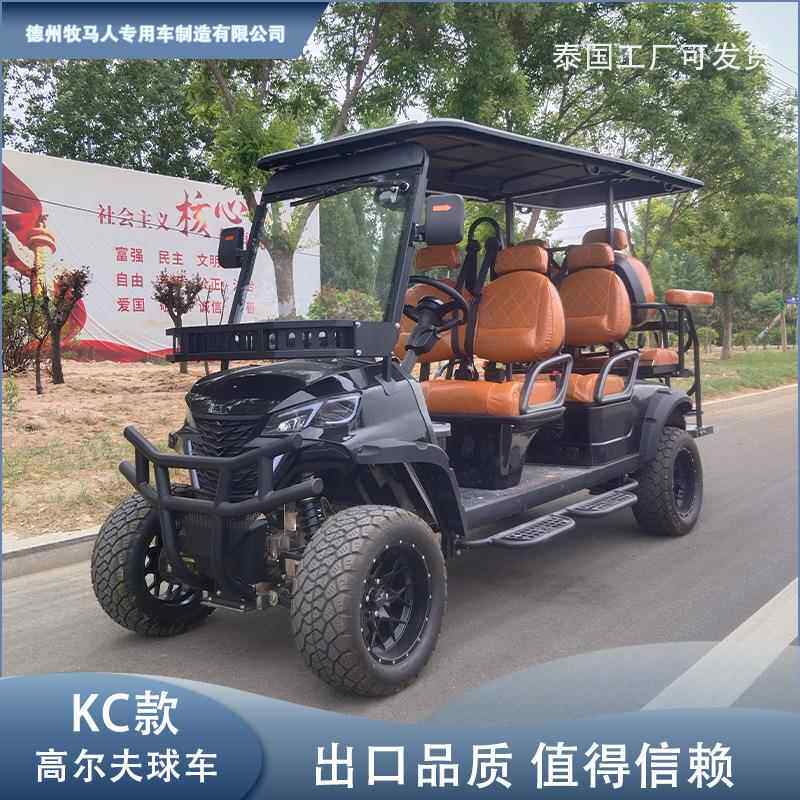 高尔夫球车酒店楼盘景区游览车沙滩越野高尔夫球车农场用车电动高